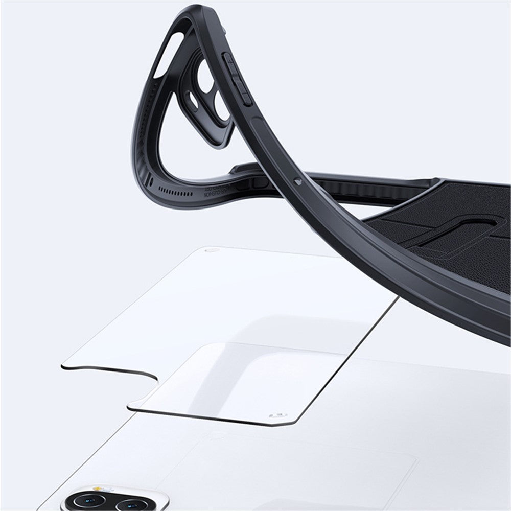 XUNDD For Xiaomi Pad 5/Pad 5 Pro Air Cushion Protective Case Shockproof TPU Tablet Case with Kickstand