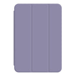 For iPad mini (2024) Case Magnetic Attachment PU Leather Tri-Fold Stand Shockproof Cover