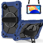For Xiaomi Redmi Pad SE 4G 8.7 inch Case Silicone+PC Kickstand Tablet Cover with Handy Strap