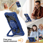 For Xiaomi Redmi Pad SE 4G 8.7 inch Case Silicone+PC Kickstand Tablet Cover