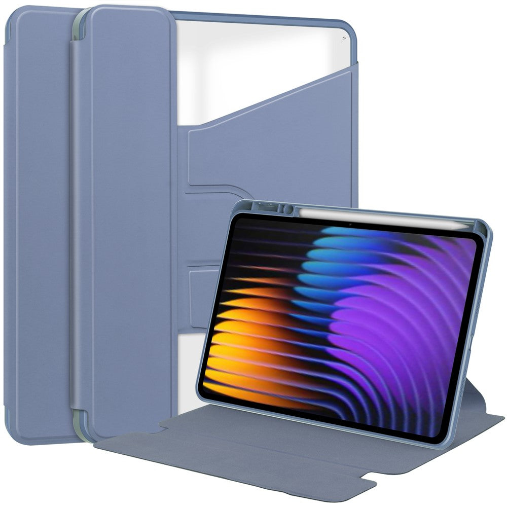 For Xiaomi Poco Pad X1 / Pad 8 Pro / Pad 8 / Pad 7 Pro / Pad 7 Case 360 Degree Rotary Stand PU Leather+Acrylic Tablet Cover (Without Keyboard)