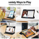For Xiaomi Poco Pad X1 / Pad 8 Pro / Pad 8 / Pad 7 Pro / Pad 7 Case 360 Degree Rotary Stand PU Leather+Acrylic Tablet Cover (Without Keyboard)