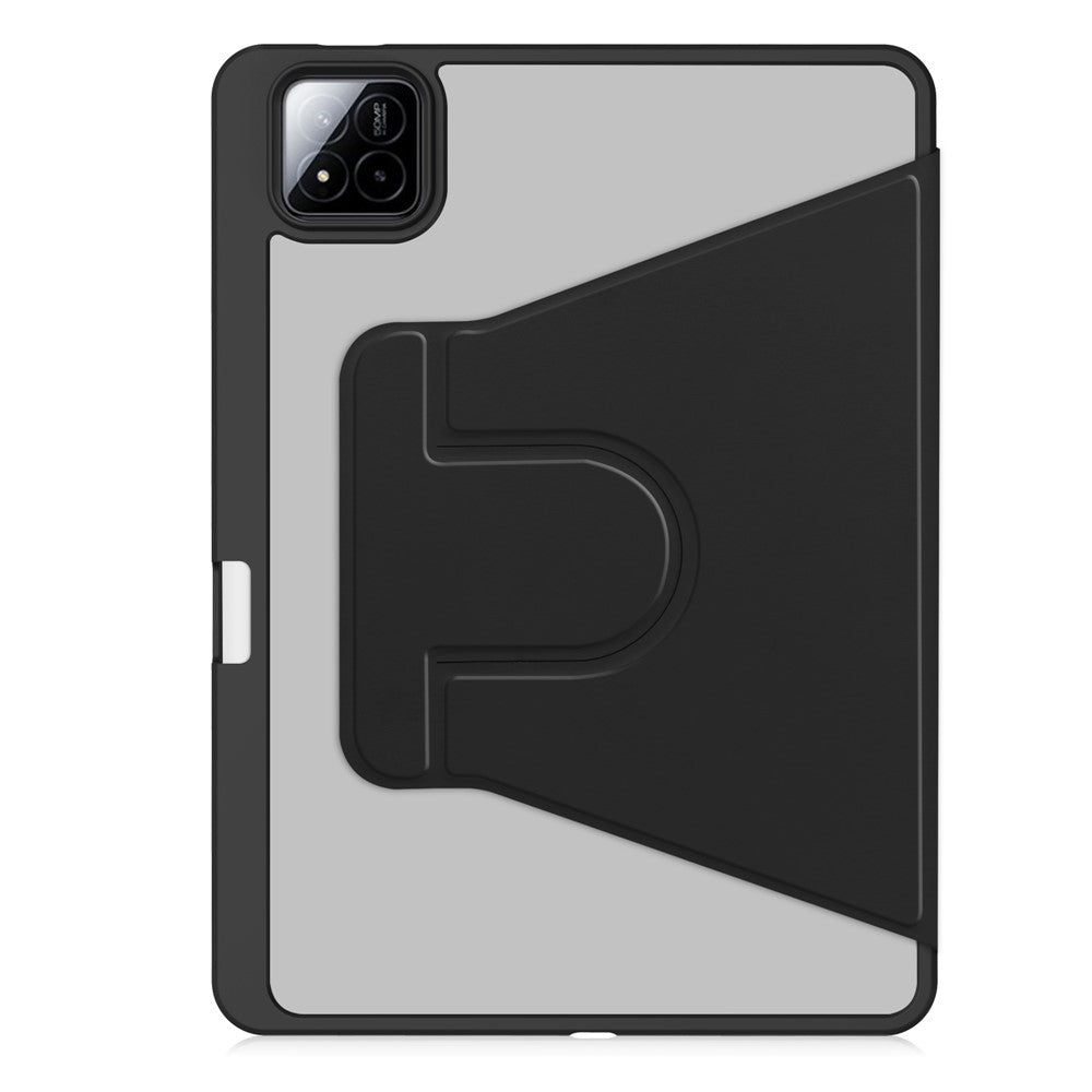 For Xiaomi Poco Pad X1 / Pad 8 Pro / Pad 8 / Pad 7 Pro / Pad 7 Case 360 Degree Rotary Stand PU Leather+Acrylic Tablet Cover (Without Keyboard)