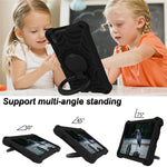 For Lenovo Tab M8 TB-8505/TB-8705/TB-8506 (2021) Shockproof EVA Case Anti-Scratch Protective Cover Kickstand Tablet Case with Shoulder Strap