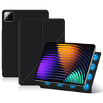 For Xiaomi Pad 7 Leather Case Origami Stand Magnetic Tablet Cover Auto Wake  /  Sleep