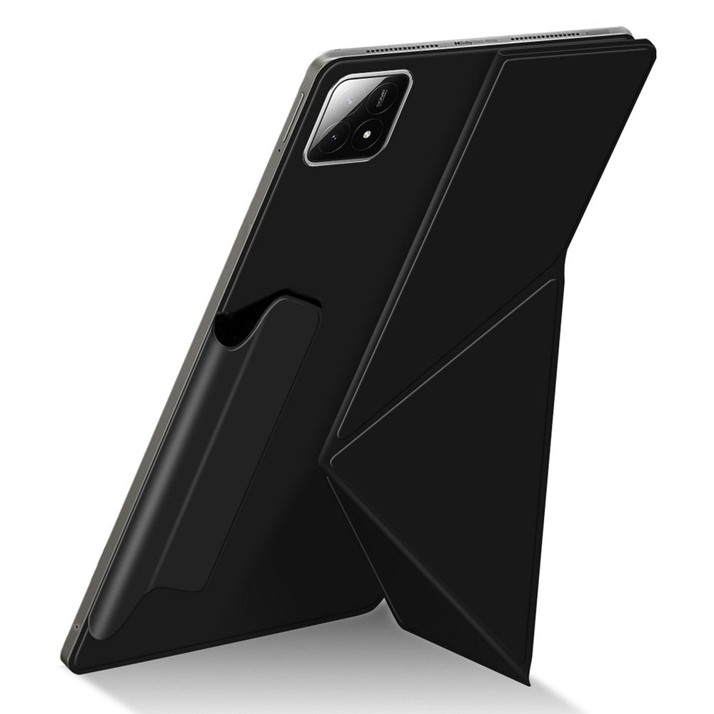 For Xiaomi Pad 7 Leather Case Origami Stand Magnetic Tablet Cover Auto Wake  /  Sleep