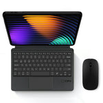 For Xiaomi Pad 7 Magnetic Leather Case + Touchpad Bluetooth-compatible Keyboard with Backlit