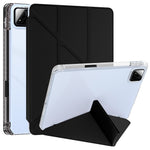 For Xiaomi Poco Pad X1 / Pad 8 Pro / Pad 8 / Pad 7 Pro / Pad 7 Case PU Leather Origami Stand Clear Tablet Cover