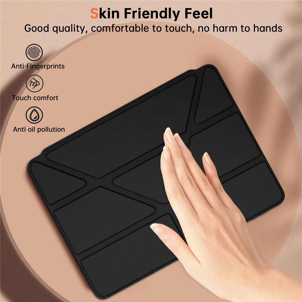 For Xiaomi Poco Pad X1 / Pad 8 Pro / Pad 8 / Pad 7 Pro / Pad 7 Case PU Leather Origami Stand Clear Tablet Cover