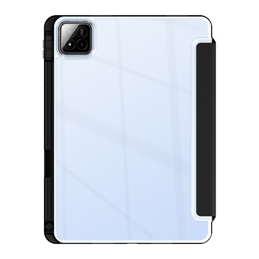 For Xiaomi Poco Pad X1 / Pad 8 Pro / Pad 8 / Pad 7 Pro / Pad 7 Case PU Leather Origami Stand Clear Tablet Cover