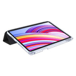 PU Leather Case For Xiaomi Redmi Pad Pro 5G  /  Pad Pro  /  Poco Pad 4G Origami Stand Clear Tablet Cover