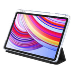 PU Leather Case For Xiaomi Redmi Pad Pro 5G  /  Pad Pro  /  Poco Pad 4G Origami Stand Clear Tablet Cover