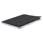 PU Leather Case For Xiaomi Redmi Pad Pro 5G  /  Pad Pro  /  Poco Pad 4G Origami Stand Clear Tablet Cover