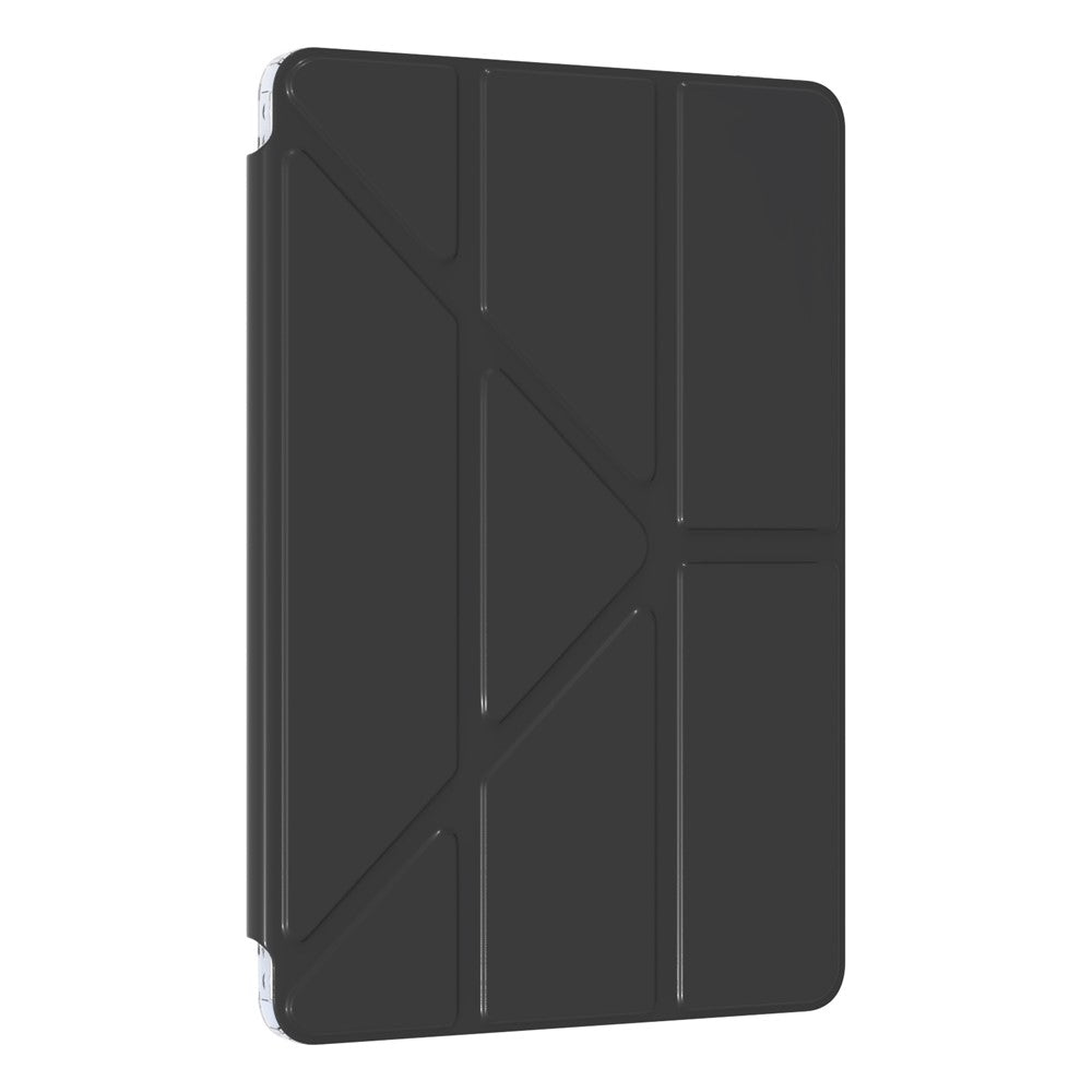 PU Leather Case For Xiaomi Redmi Pad Pro 5G  /  Pad Pro  /  Poco Pad 4G Origami Stand Clear Tablet Cover