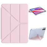 PU Leather Case For Xiaomi Redmi Pad Pro 5G  /  Pad Pro  /  Poco Pad 4G Origami Stand Clear Tablet Cover