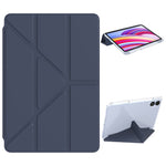 PU Leather Case For Xiaomi Redmi Pad Pro 5G  /  Pad Pro  /  Poco Pad 4G Origami Stand Clear Tablet Cover