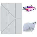 PU Leather Case For Xiaomi Redmi Pad Pro 5G  /  Pad Pro  /  Poco Pad 4G Origami Stand Clear Tablet Cover