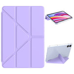 PU Leather Case For Xiaomi Redmi Pad Pro 5G  /  Pad Pro  /  Poco Pad 4G Origami Stand Clear Tablet Cover