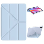 PU Leather Case For Xiaomi Redmi Pad Pro 5G  /  Pad Pro  /  Poco Pad 4G Origami Stand Clear Tablet Cover