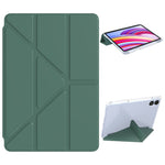 PU Leather Case For Xiaomi Redmi Pad Pro 5G  /  Pad Pro  /  Poco Pad 4G Origami Stand Clear Tablet Cover