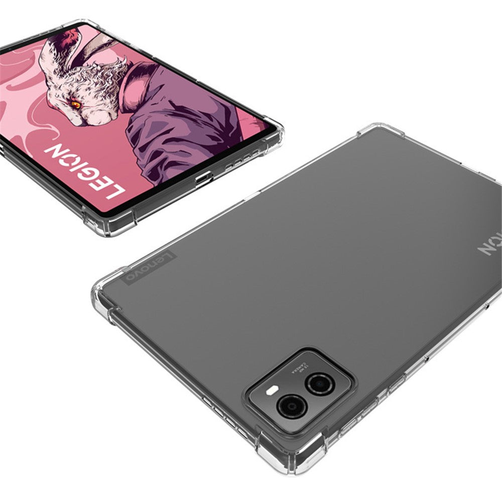 For Lenovo Legion Y700 (2025) Case Four Corner Shockproof Clear Tablet TPU Cover