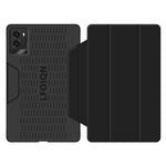 For Lenovo Legion Y700 (2024) Tablet Case Trifold Stand Leather+PC Hollow Back Cover Auto Wake / Sleep