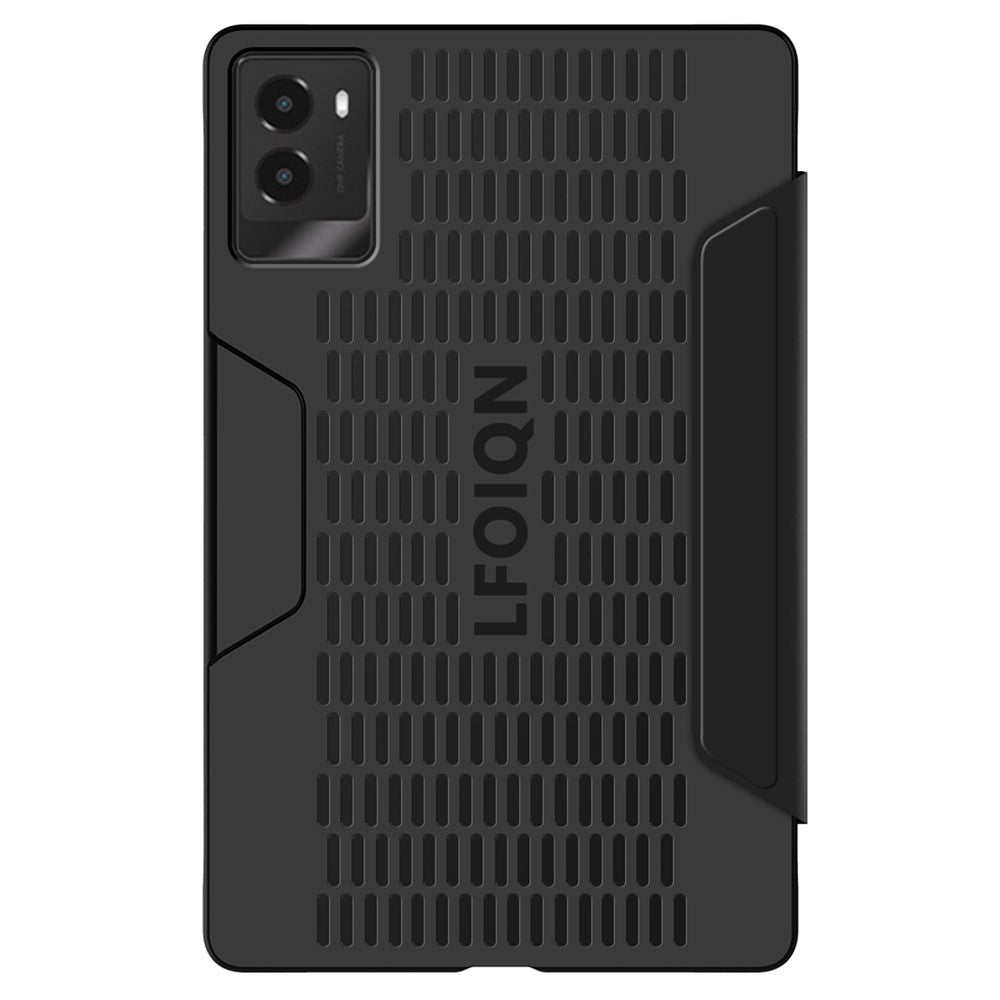 For Lenovo Legion Y700 (2024) Tablet Case Trifold Stand Leather+PC Hollow Back Cover Auto Wake / Sleep