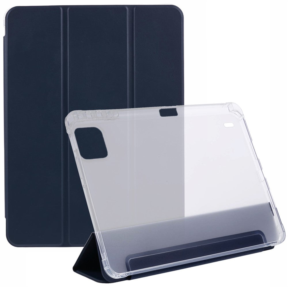 For Xiaomi Poco Pad X1 / Pad 8 Pro / Pad 8 / Pad 7 Pro / Pad 7 Case with Pen Slot Tri-Fold Stand PU Leather+TPU Tablet Cover Auto Wake  /  Sleep
