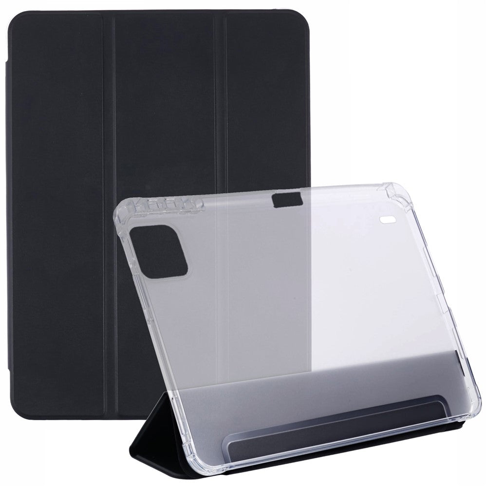 For Xiaomi Poco Pad X1 / Pad 8 Pro / Pad 8 / Pad 7 Pro / Pad 7 Case with Pen Slot Tri-Fold Stand PU Leather+TPU Tablet Cover Auto Wake  /  Sleep