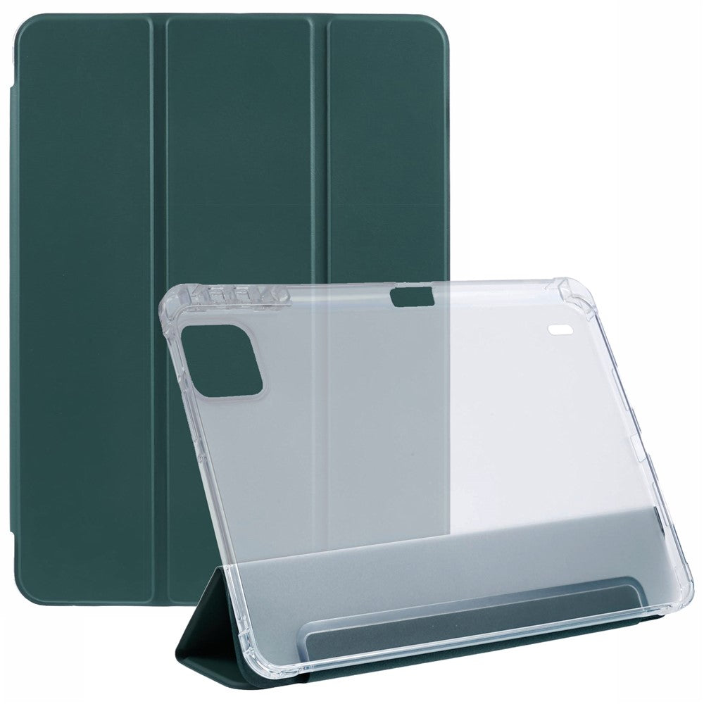 For Xiaomi Poco Pad X1 / Pad 8 Pro / Pad 8 / Pad 7 Pro / Pad 7 Case with Pen Slot Tri-Fold Stand PU Leather+TPU Tablet Cover Auto Wake  /  Sleep