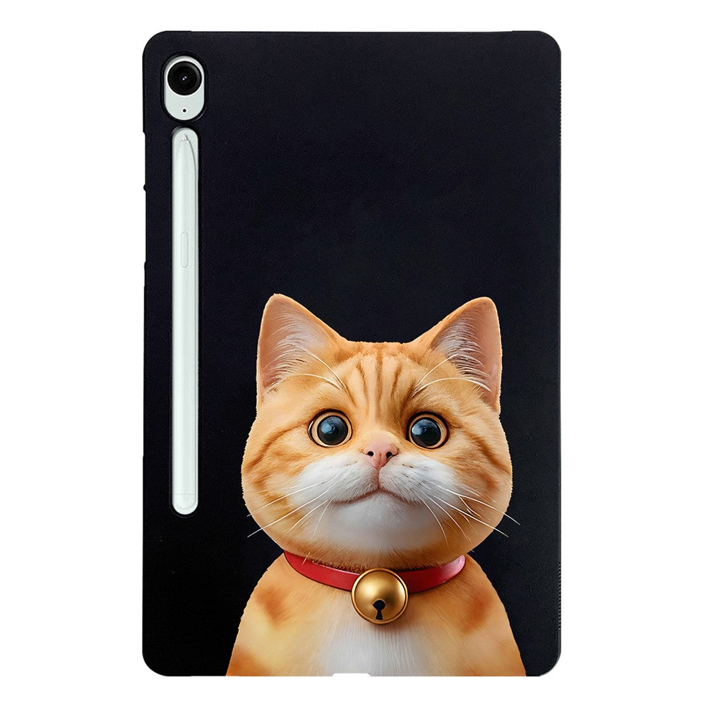 For Samsung Galaxy Tab S10 Lite / S10 FE / S9 FE / S9 Case Pattern Printing Slim TPU Tablet Protective Cover