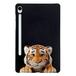 For Samsung Galaxy Tab S10 Lite / S10 FE / S9 FE / S9 Case Pattern Printing Slim TPU Tablet Protective Cover