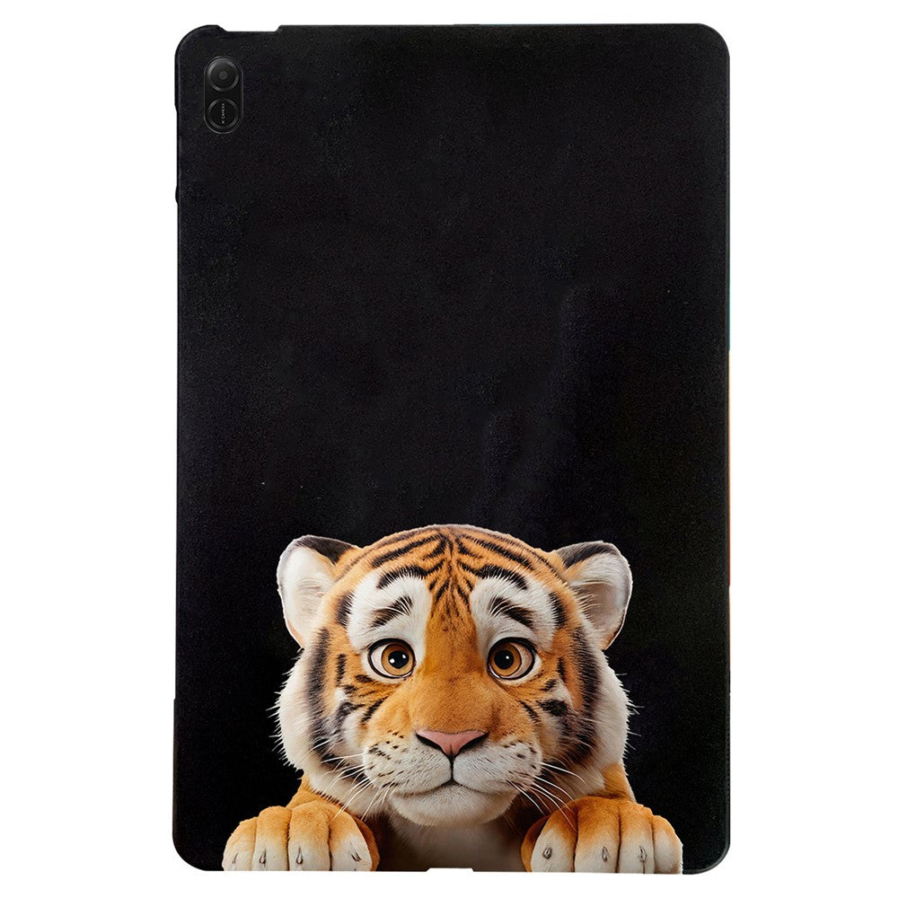 For Honor Pad X8b / Pad X8a Case Pattern Printing Slim TPU Tablet Protective Cover