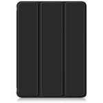For Xiaomi Pad 7 Pro / Pad 7 Case Tri-Fold Stand PU Leather+TPU+Clear PC Back Cover