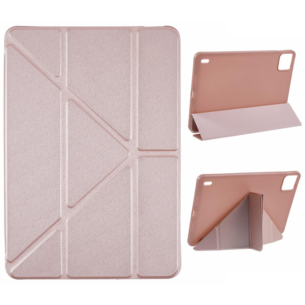 For Xiaomi Poco Pad X1 / Pad 8 Pro / Pad 8 / Pad 7 Pro / Pad 7 Case PU Leather+Silicone Origami Stand Protective Cover