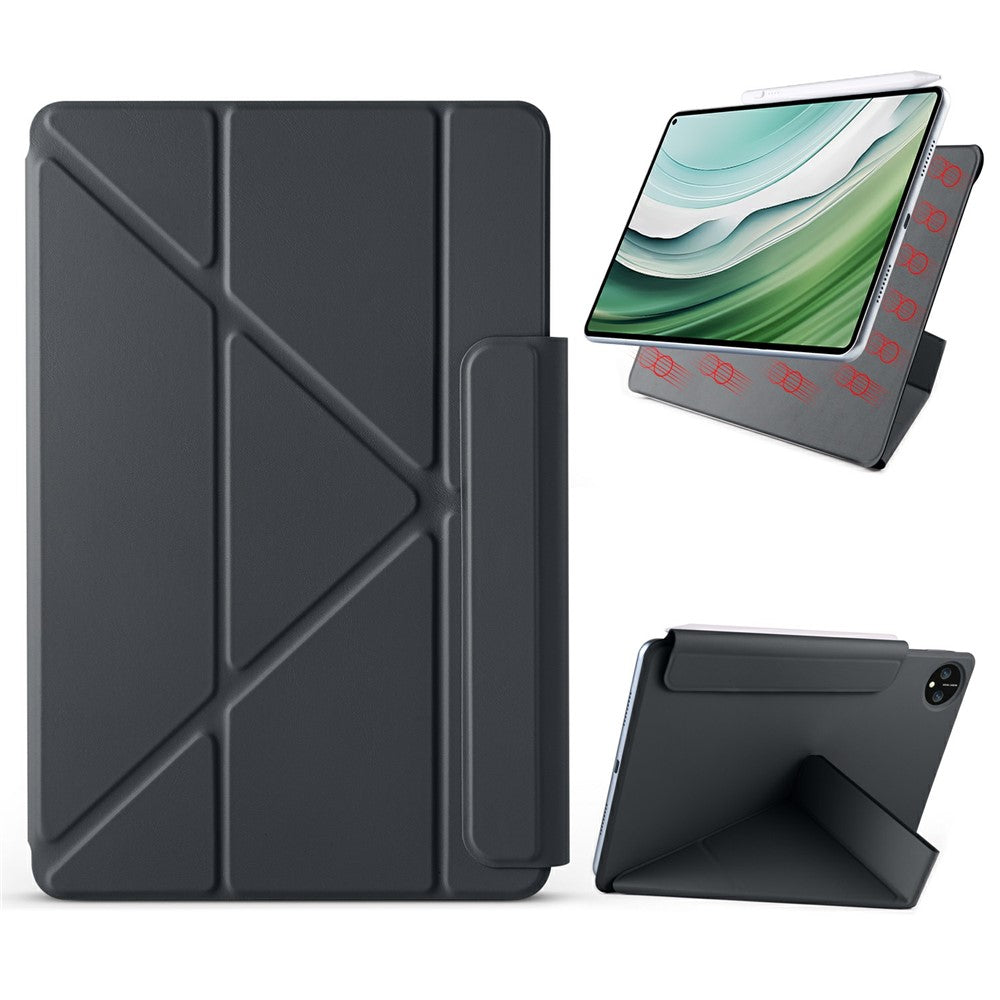 For Huawei MatePad Pro 11 (2024)  /  (2022) Case PC + PU Leather Origami Stand Magnetic Tablet Cover