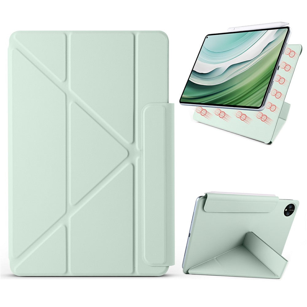 For Huawei MatePad Pro 11 (2024)  /  (2022) Case PC + PU Leather Origami Stand Magnetic Tablet Cover
