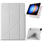 For Xiaomi Pad 6S Pro 12.4 Case PC + PU Leather Origami Stand Magnetic Tablet Cover