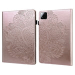 For Xiaomi Poco Pad X1 / Pad 8 Pro / Pad 8 / Pad 7 Pro / Pad 7 Case Peacock Flower Pattern Card Holder Leather Tablet Cover