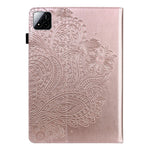 For Xiaomi Poco Pad X1 / Pad 8 Pro / Pad 8 / Pad 7 Pro / Pad 7 Case Peacock Flower Pattern Card Holder Leather Tablet Cover