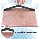 For Xiaomi Poco Pad X1 / Pad 8 Pro / Pad 8 / Pad 7 Pro / Pad 7 Case Peacock Flower Pattern Card Holder Leather Tablet Cover