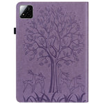 For Xiaomi Poco Pad X1 / Pad 8 Pro / Pad 8 / Pad 7 Pro / Pad 7 Case PU Leather Stand Tree Deer Pattern Tablet Cover