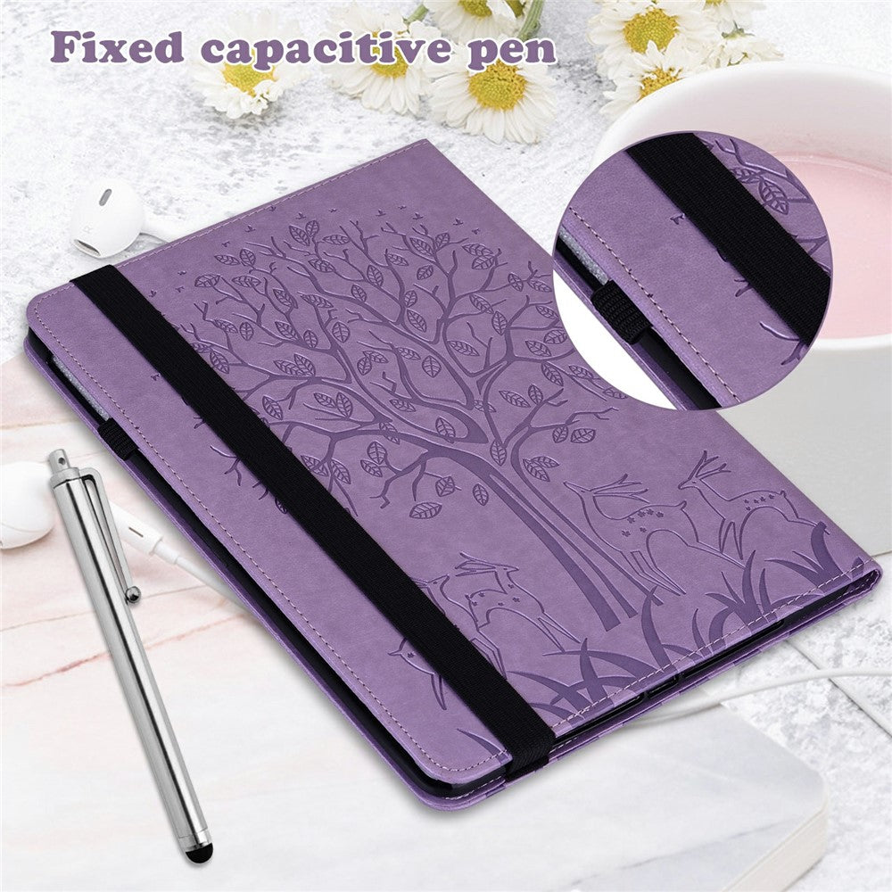 For Xiaomi Poco Pad X1 / Pad 8 Pro / Pad 8 / Pad 7 Pro / Pad 7 Case PU Leather Stand Tree Deer Pattern Tablet Cover