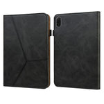 For Honor Pad X8b / Pad X8a Case Line Imprinted PU Leather Card Holder Tablet Stand Cover