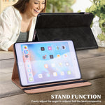 For Honor Pad X8b / Pad X8a Case Line Imprinted PU Leather Card Holder Tablet Stand Cover