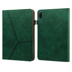 For Honor Pad X8b / Pad X8a Case Line Imprinted PU Leather Card Holder Tablet Stand Cover