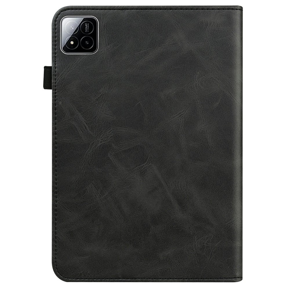 For Xiaomi Poco Pad X1 / Pad 8 Pro / Pad 8 / Pad 7 Pro / Pad 7 Case Line Imprinted PU Leather Card Holder Tablet Stand Cover