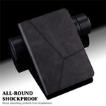 For Xiaomi Poco Pad X1 / Pad 8 Pro / Pad 8 / Pad 7 Pro / Pad 7 Case Line Imprinted PU Leather Card Holder Tablet Stand Cover