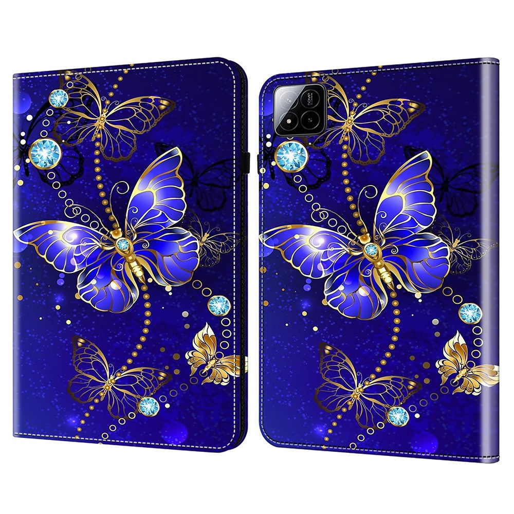 For Xiaomi Poco Pad X1 / Pad 8 Pro / Pad 8 / Pad 7 Pro / Pad 7 Case Pattern Printed Leather Tablet Cover with Card Slot