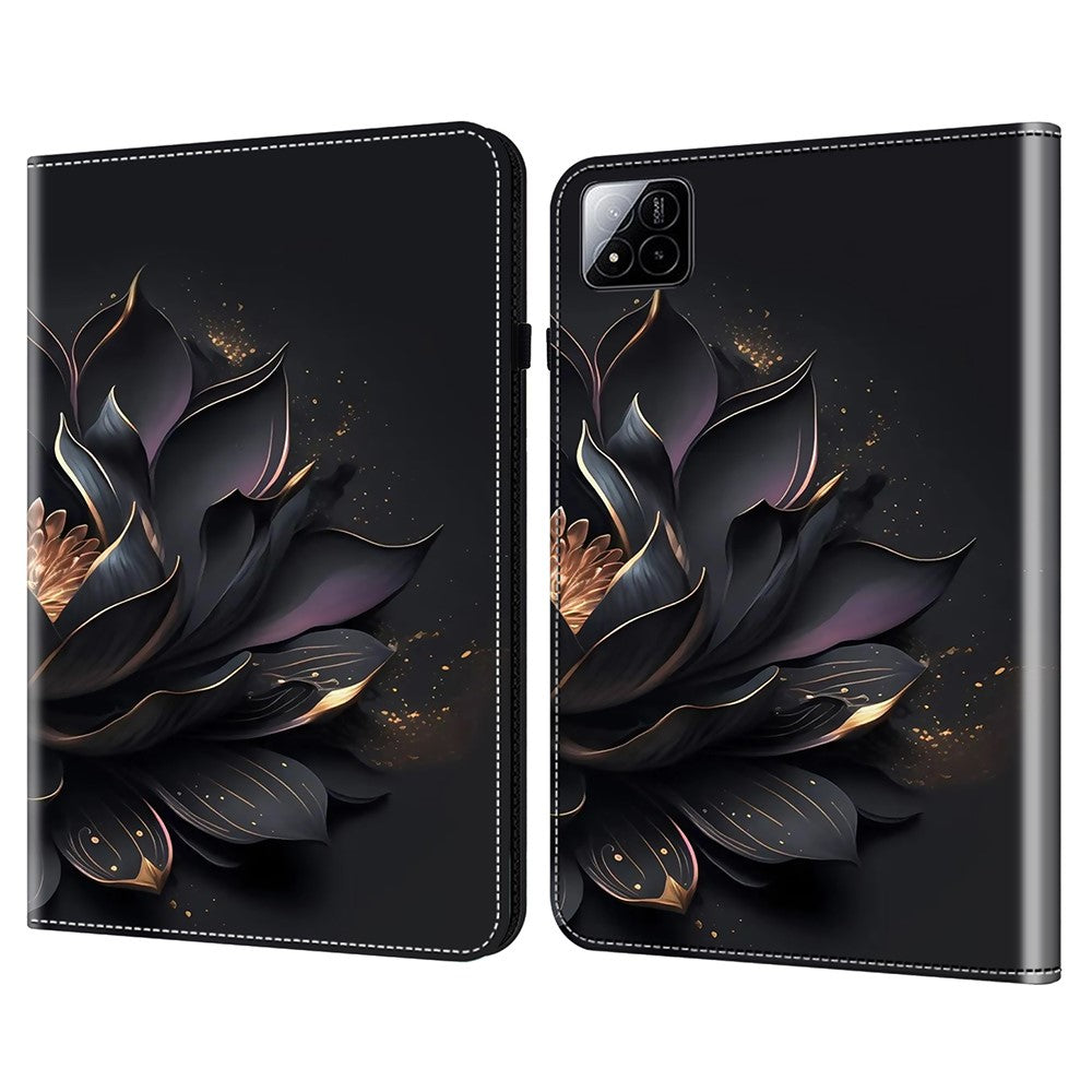 For Xiaomi Poco Pad X1 / Pad 8 Pro / Pad 8 / Pad 7 Pro / Pad 7 Case Pattern Printed Leather Tablet Cover with Card Slot